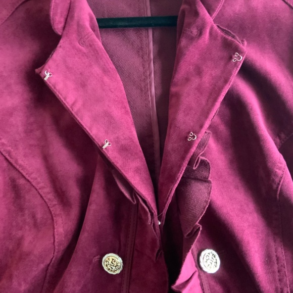 Roz&ALI Military style Jacket, Sz XL - Picture 6 of 11